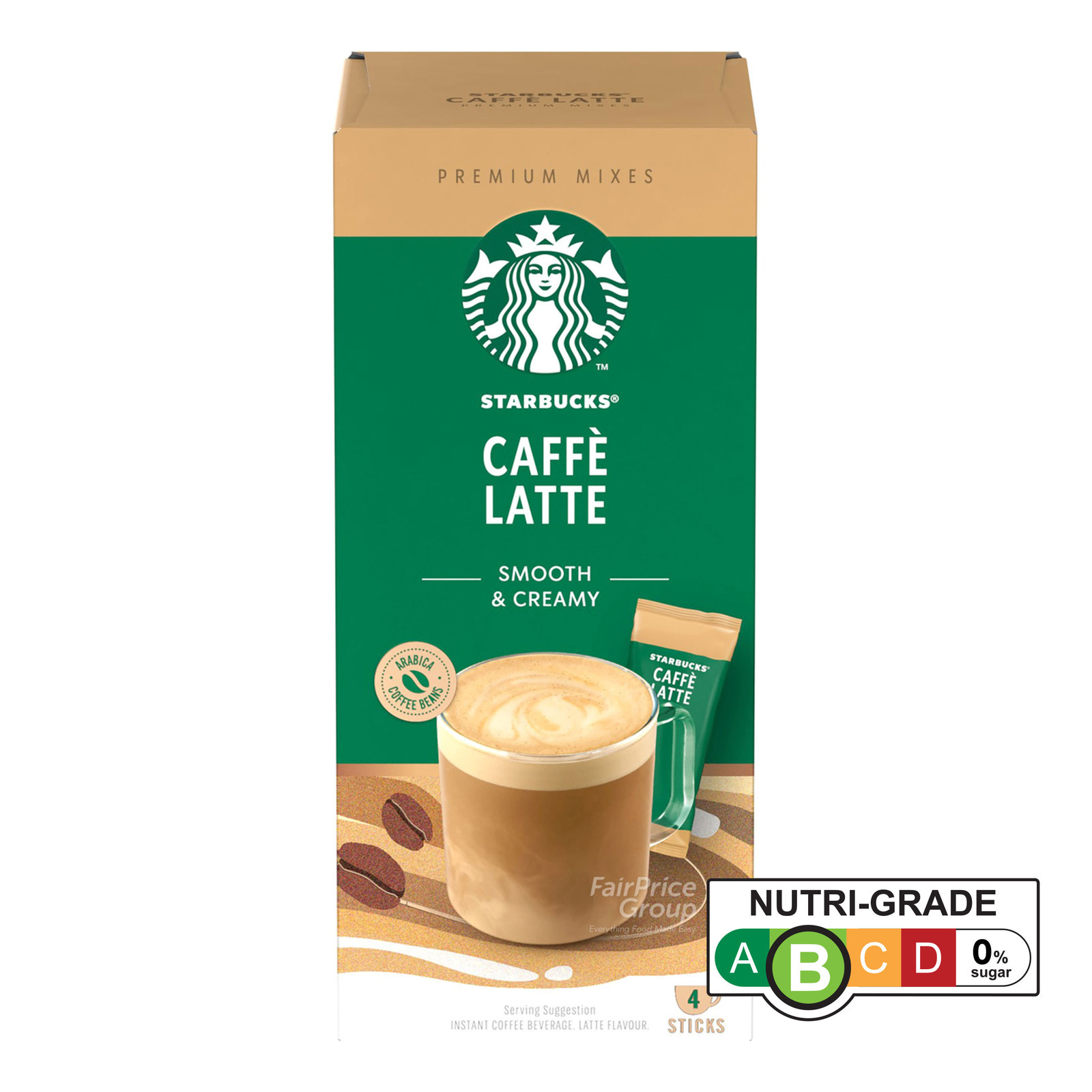 Starbucks Instant Premium Mixes - Caffe Latte | NTUC FairPrice