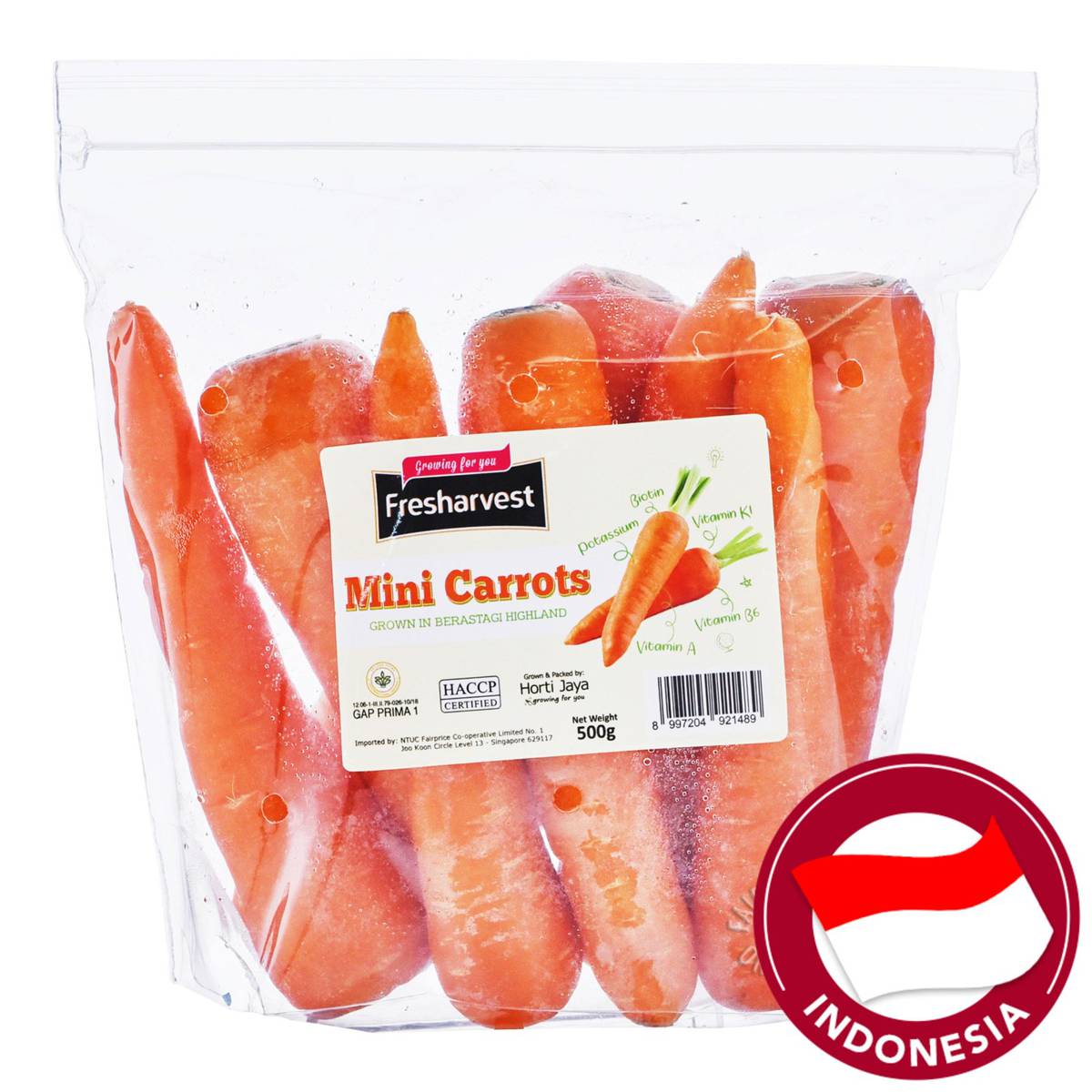 Fresh Harvest Carrots Mini NTUC FairPrice