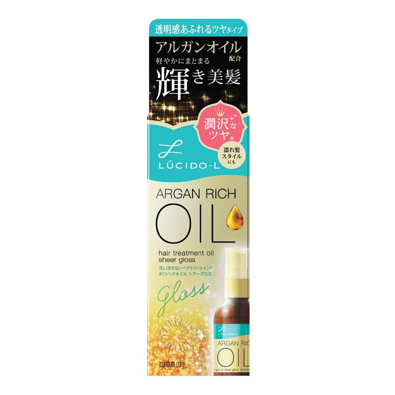 LucidoL Hair Treatment Oil Argan Rich (Glass) 60ml NTUC FairPrice
