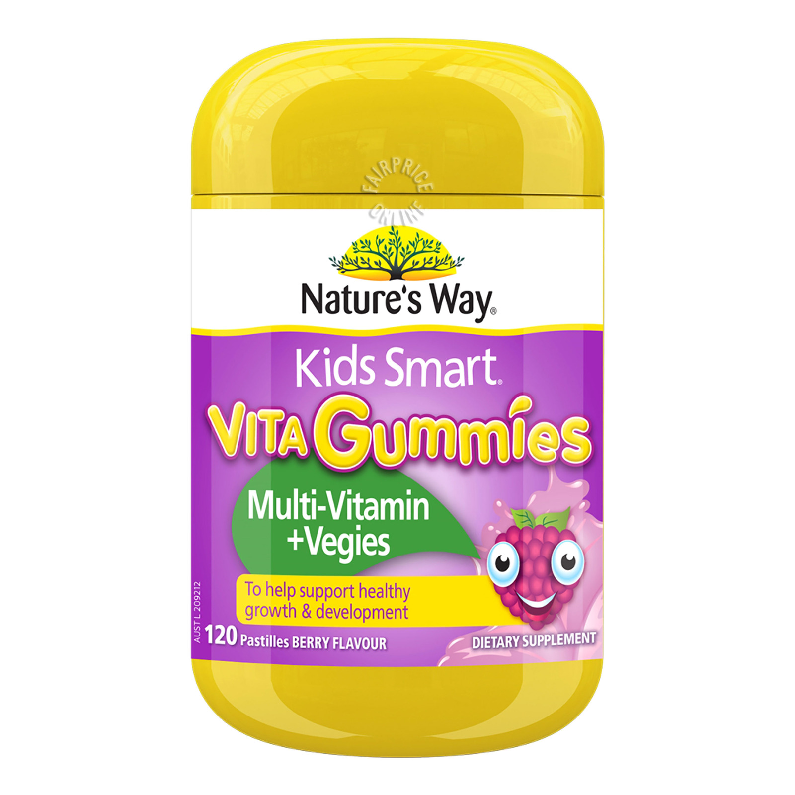 Nature's Way Kids Smart Vita Gummies Multi-Vitamin+ 150 Gummies Exclusive Size