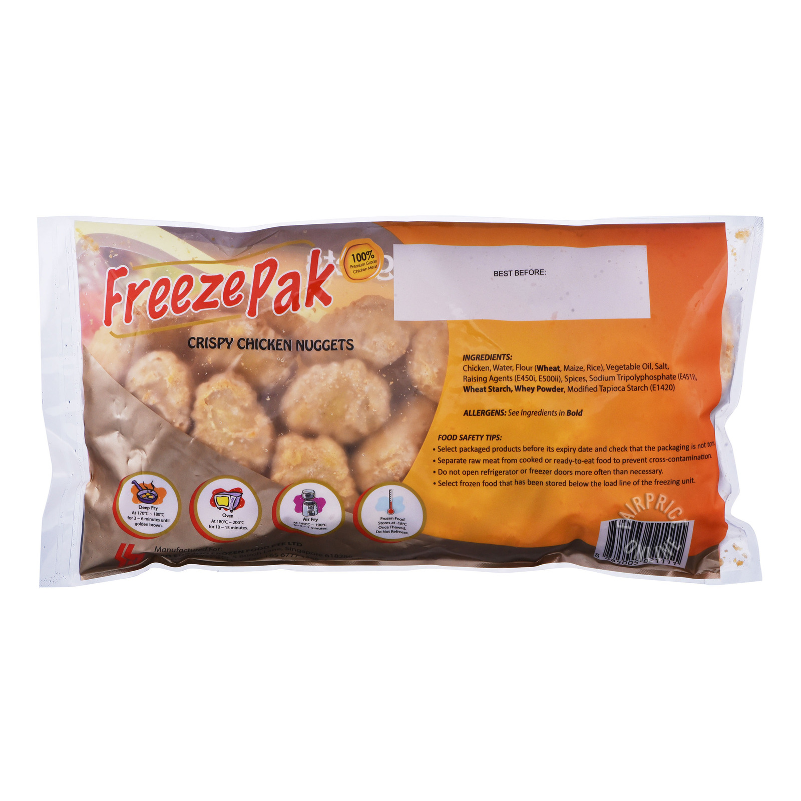 Freezepak Crispy Chicken Nuggets | NTUC FairPrice