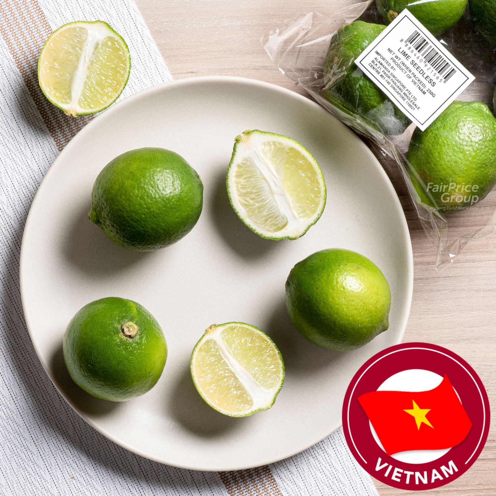 Lime Seed Less Fresh Seedless Lime | NTUC FairPrice