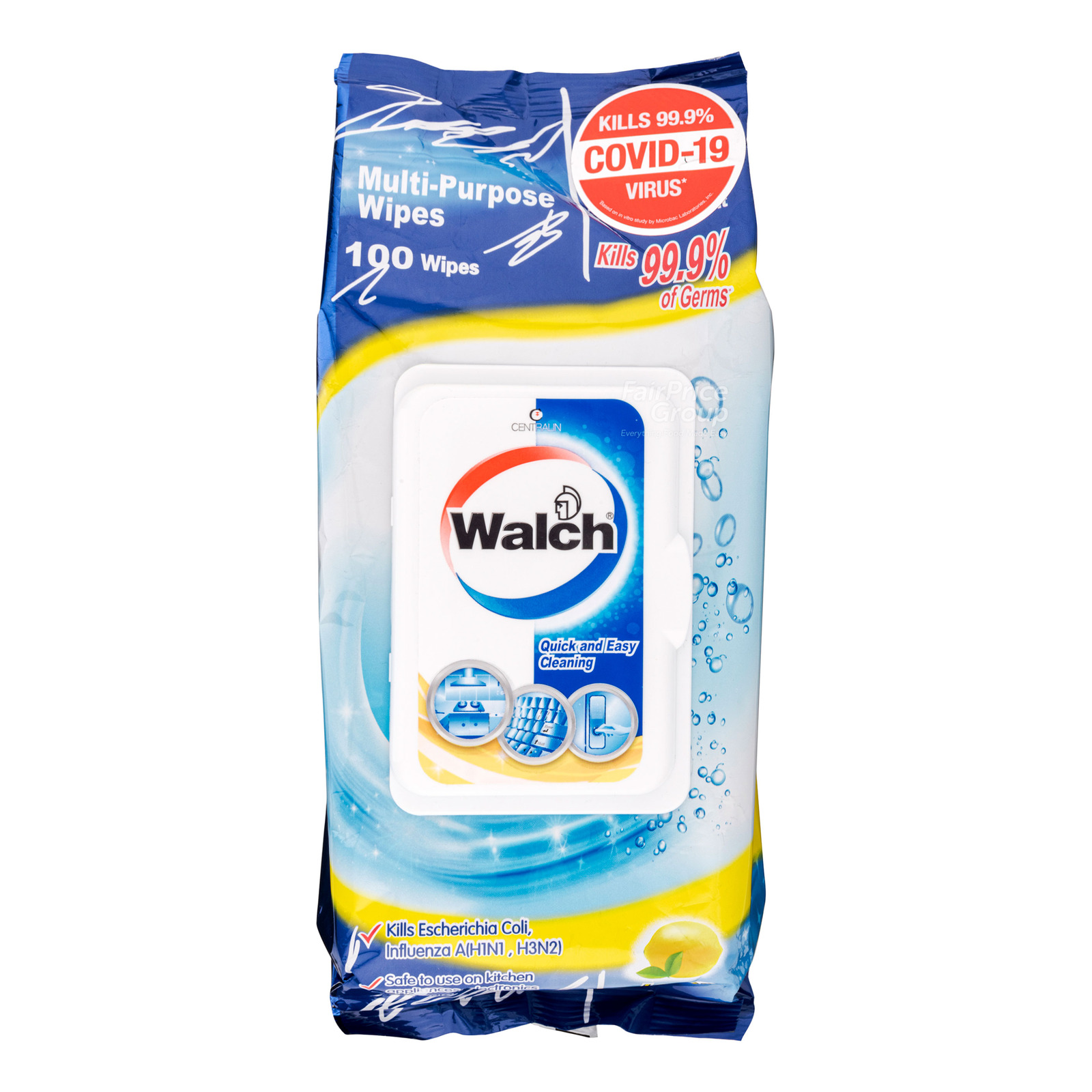 Walch Multi-Purpose Wipes - Lemon | NTUC FairPrice