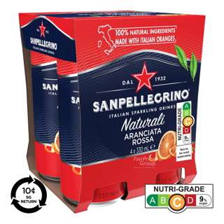 [BCRS] San Pellegirno Sparkling Can Drink - Aranciata Rossa
