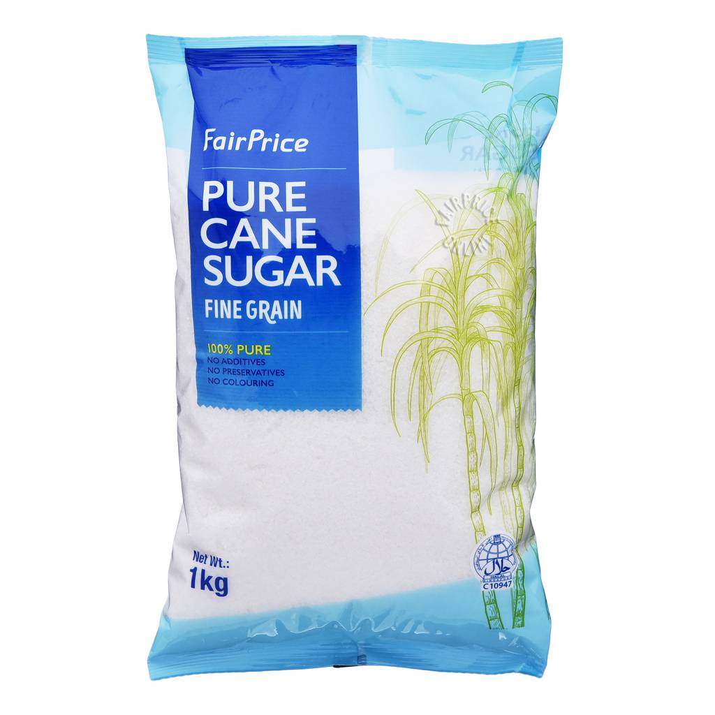 FairPrice Pure Cane Sugar Fine Grain NTUC FairPrice