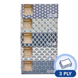 FairPrice Facial Tissue 3ply Box - Extra Soft and Thick