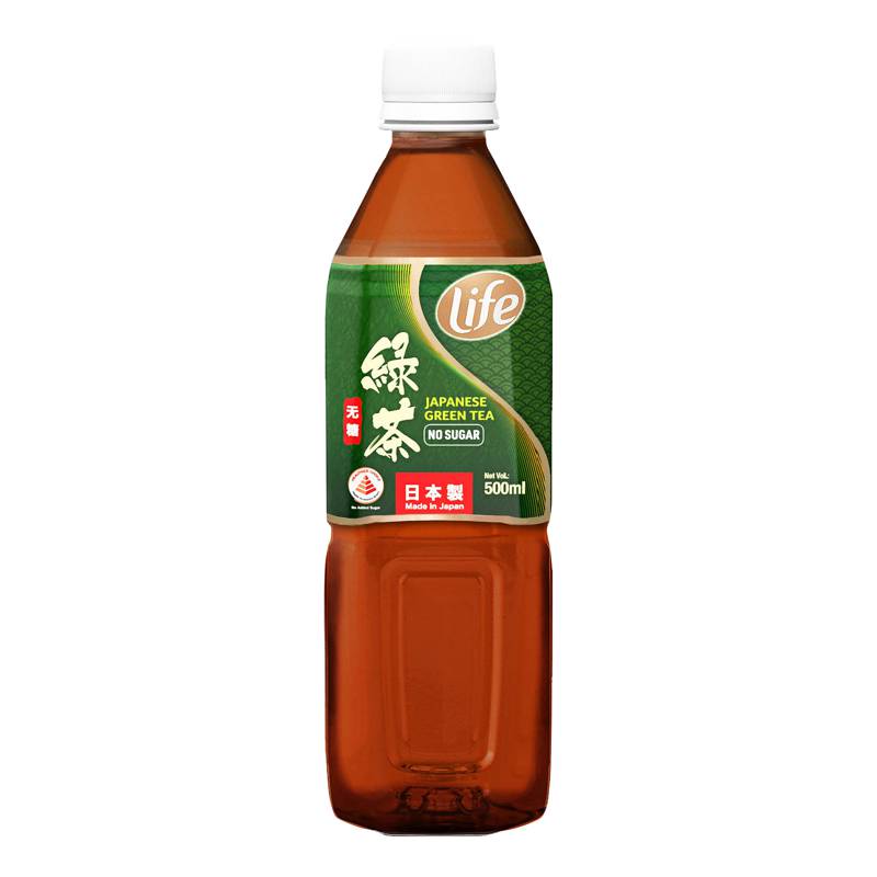 Life Japanese Green Tea Bottle Drink No Sugar NTUC FairPrice