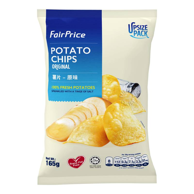 FairPrice Potato Chips Original NTUC FairPrice
