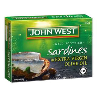 John West Sardines in Extra Virgin Olive Oil