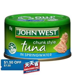 John West Tuna in Springwater (Chunk Style)