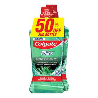 Colgate Plax Mouthwash - Bamboo Charcoal-Mint