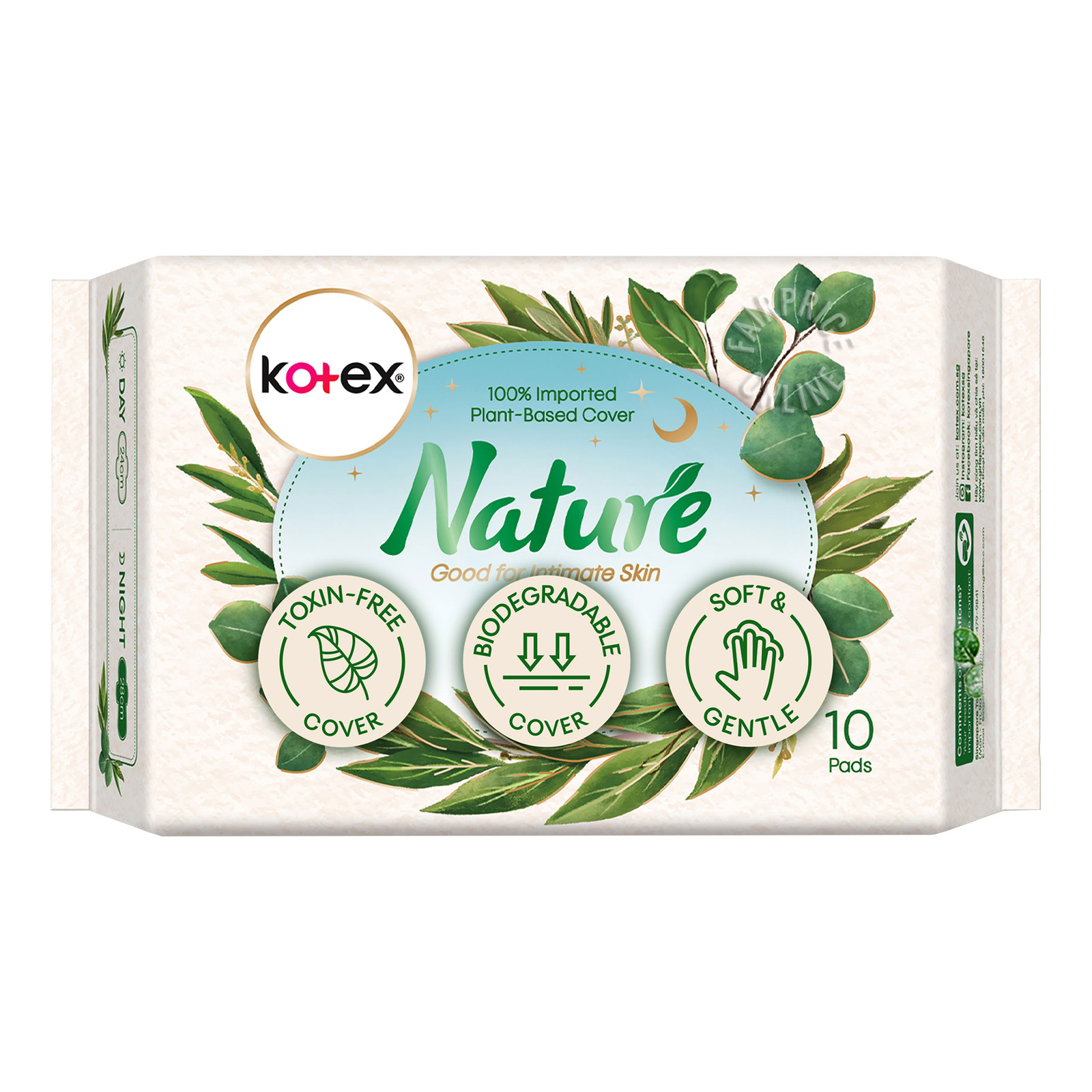 Kotex Nature Night Pads Super Ultrathin (28cm) NTUC FairPrice