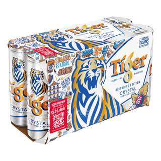 Tiger Beer Can - Crystal