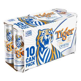 Tiger Beer Can - Crystal