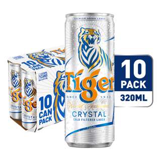 Tiger Beer Can - Crystal