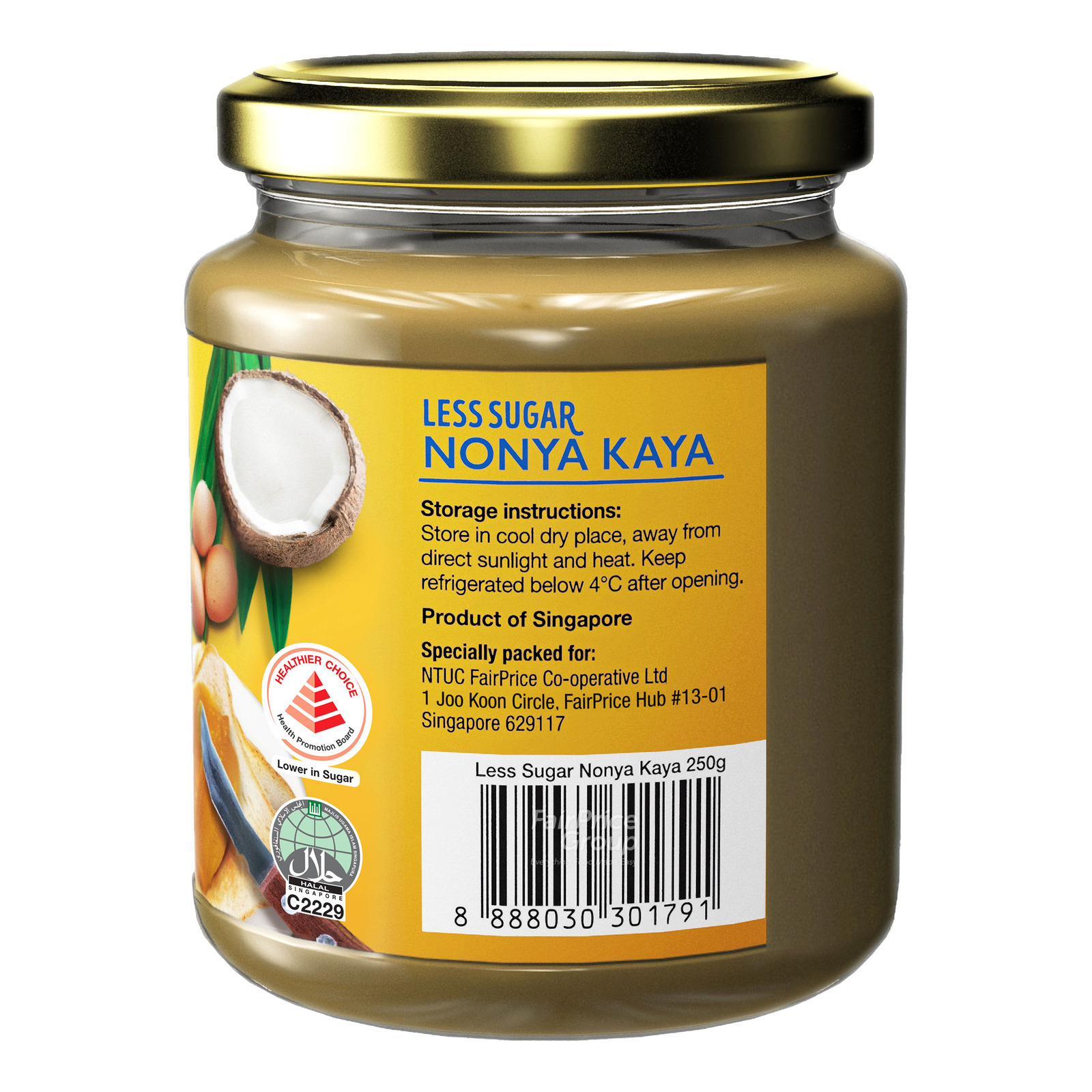 FairPrice Hainanese Kaya with Honey | NTUC FairPrice