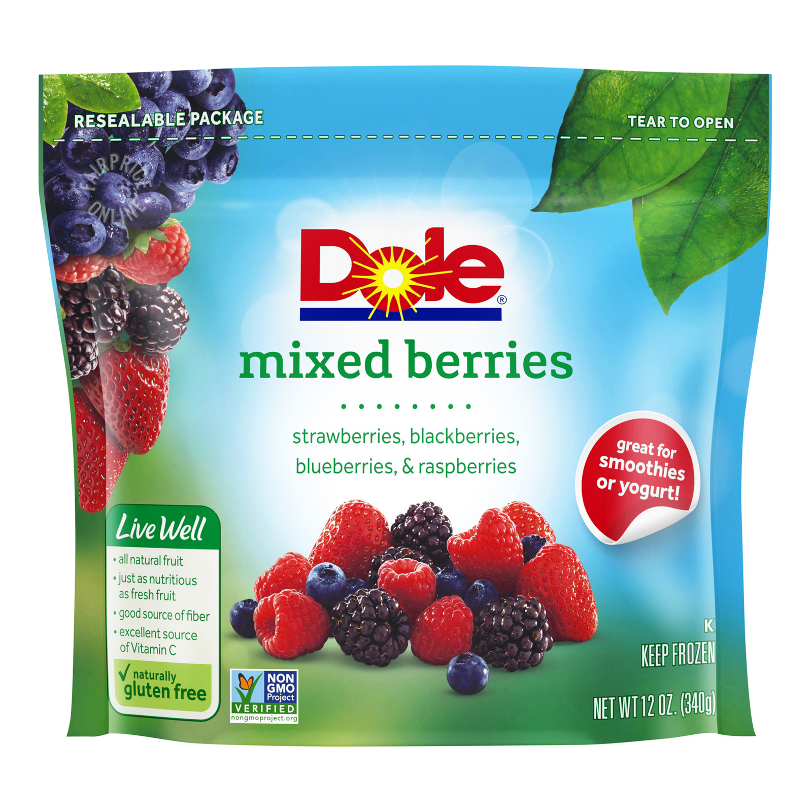 Dole Frozen Fruit - Mixed Berries | NTUC FairPrice