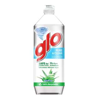 Glo Dishwashing Liquid - Pure & Clear (Aloe Vera) Glo Dishwashing Liquid - Pure & Clear (Aloe Vera)