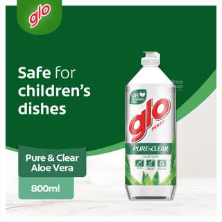 Glo Dishwashing Liquid - Pure & Clear (Aloe Vera)