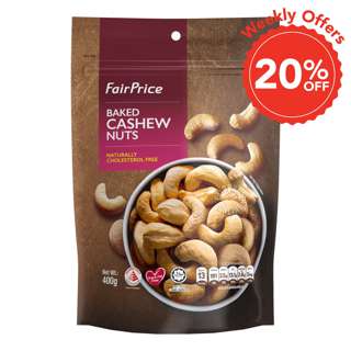 FairPrice Baked Cashew Nuts