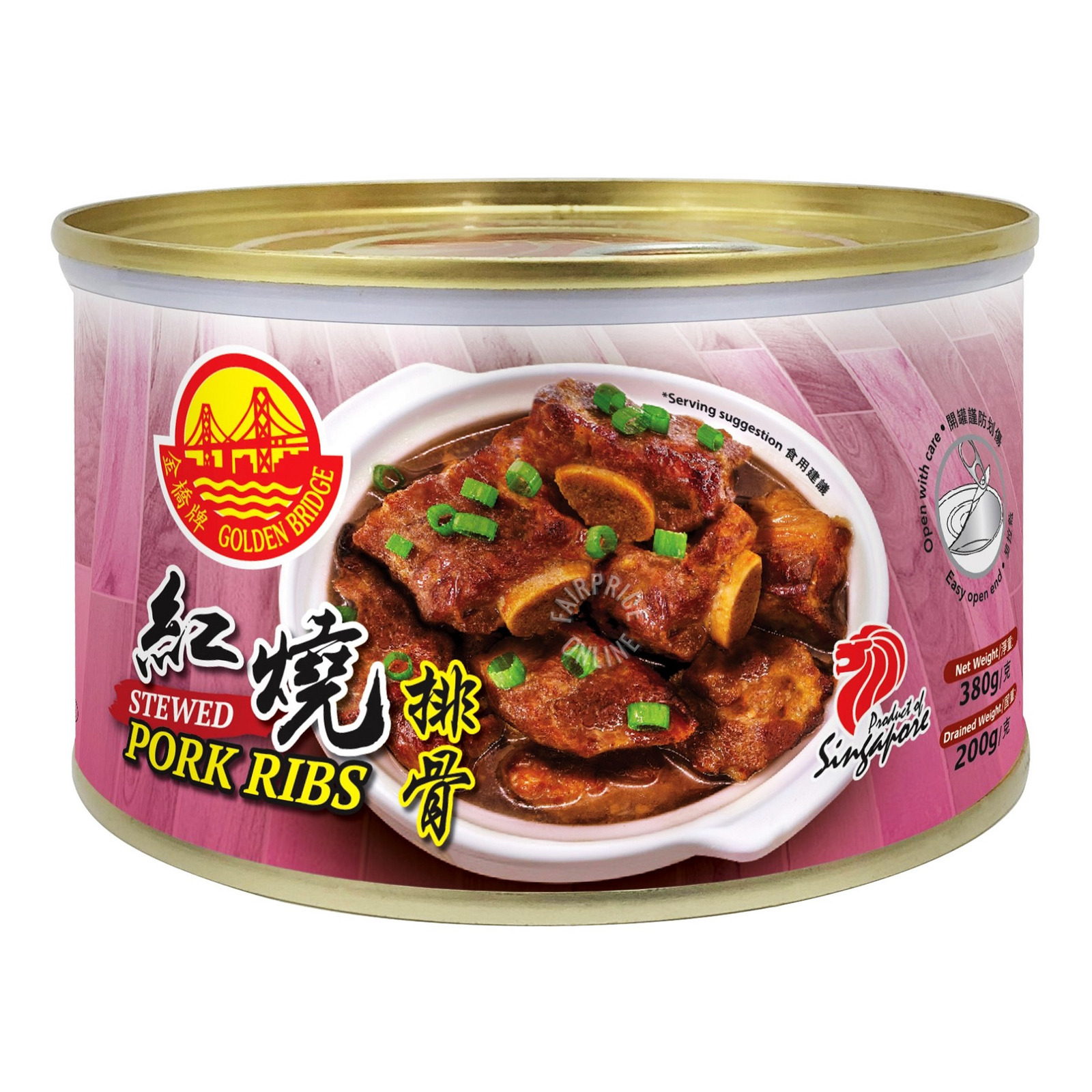 Golden Bridge Pork Ribs (Stewed) | NTUC FairPrice