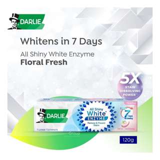 Darlie All Shiny White Enzyme Whitening Toothpaste - Floral Fresh Darlie All Shiny White Enzyme Whitening Toothpaste - Floral Fresh
