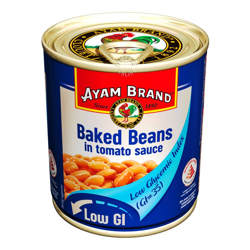Ayam Brand Baked Beans in Tomato Sauce Low GI NTUC FairPrice
