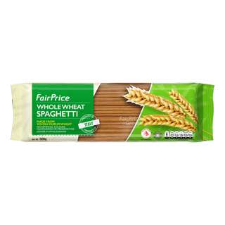 FairPrice Whole Wheat Pasta - Spaghetti FairPrice Whole Wheat Pasta - Spaghetti