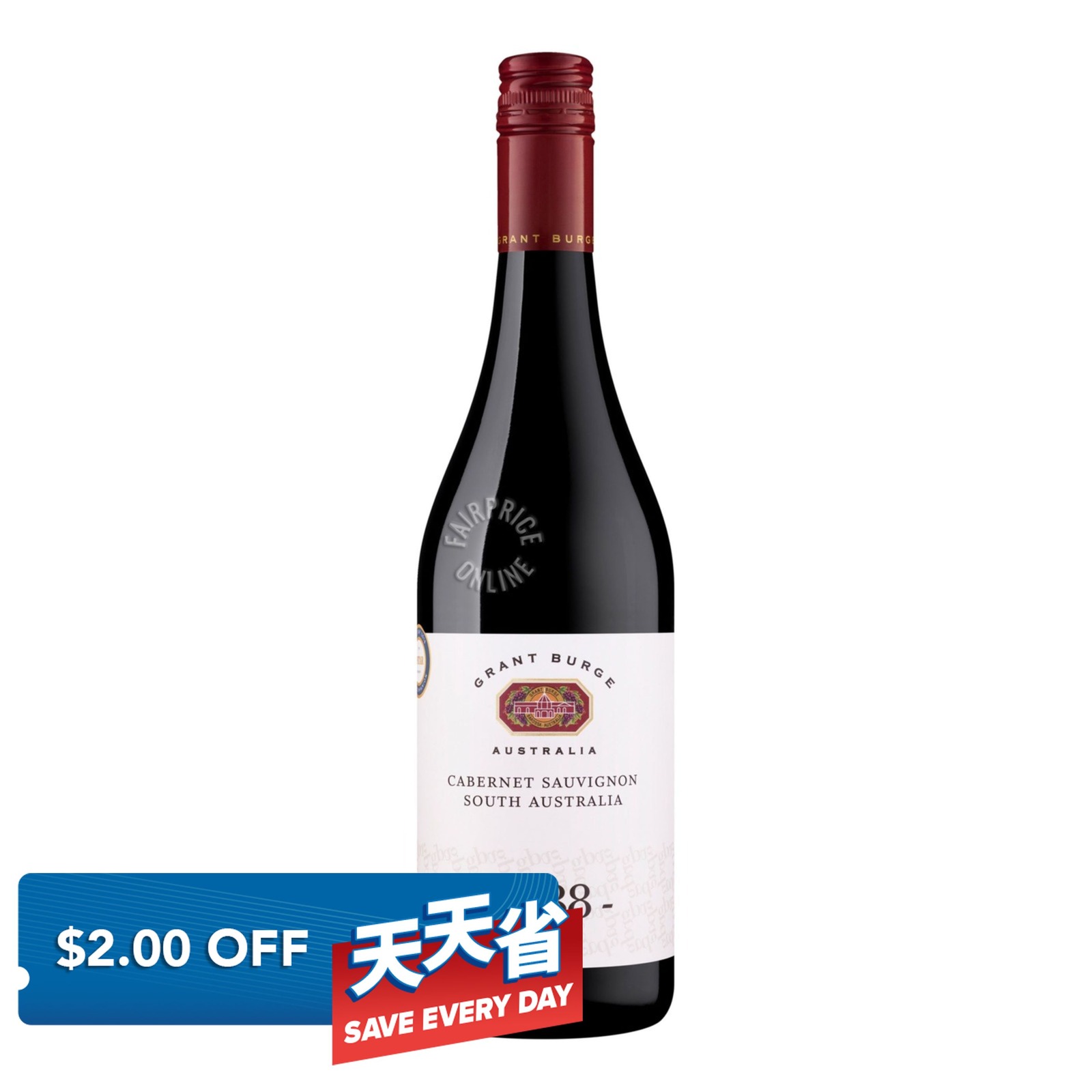 Grant Burge Red Wine Sauvignon NTUC FairPrice
