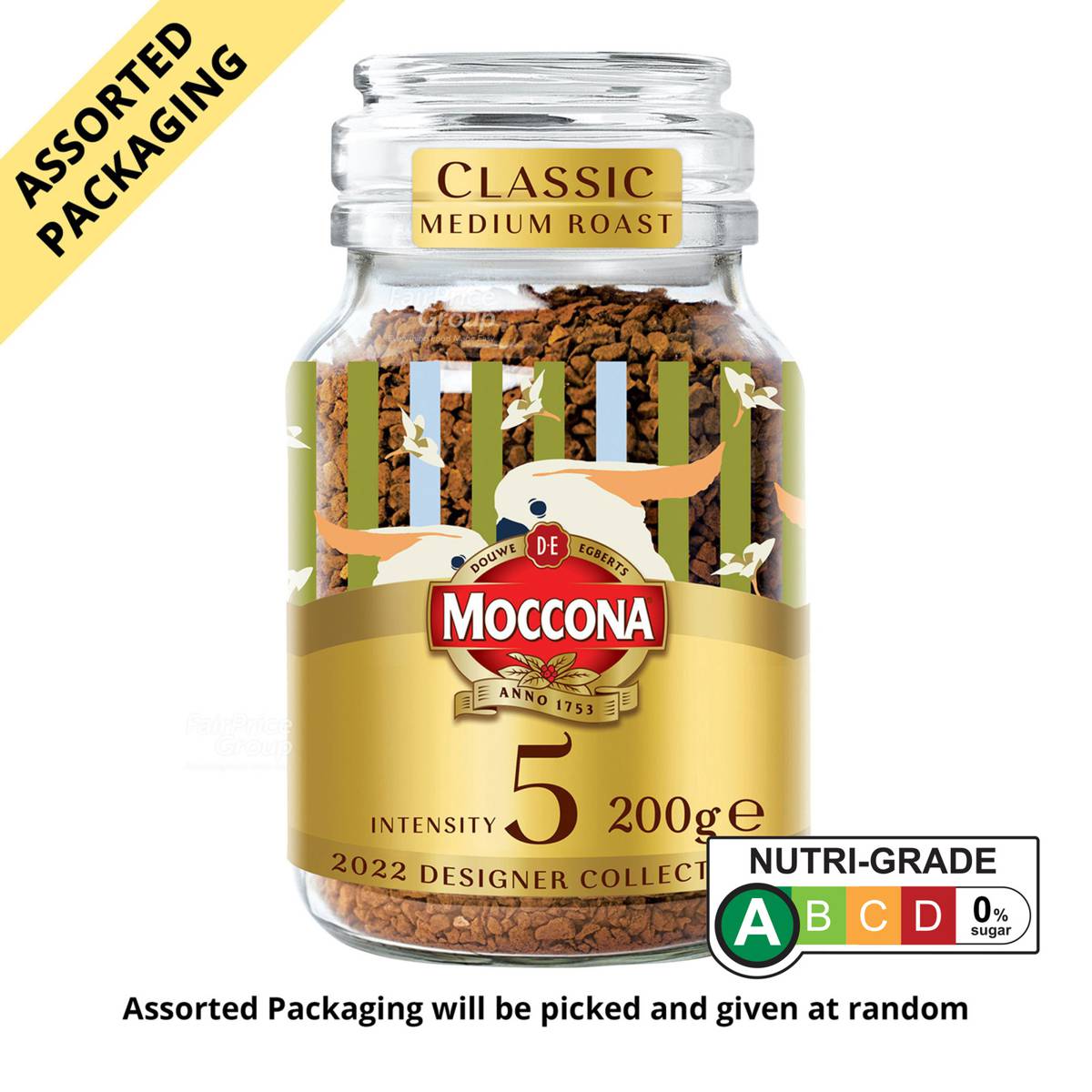 Moccona Instant Coffee Classic 5 (Medium Roast) NTUC FairPrice