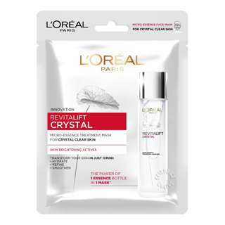 L'Oreal Paris Revitalift Micro-Essence Treatment Mask - Crystal L'Oreal Paris Revitalift Micro-Essence Treatment Mask - Crystal