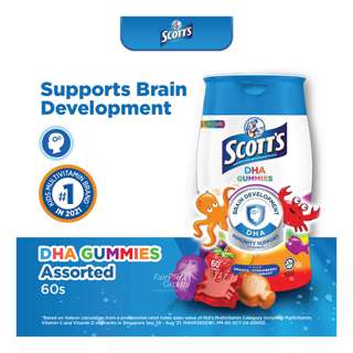 Scott's DHA Gummies - Multiflavours Scott's DHA Gummies - Multiflavours