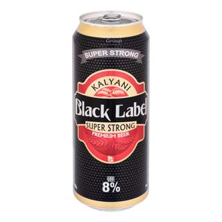 Kalyani Black Label Canned Beer - Super Strong