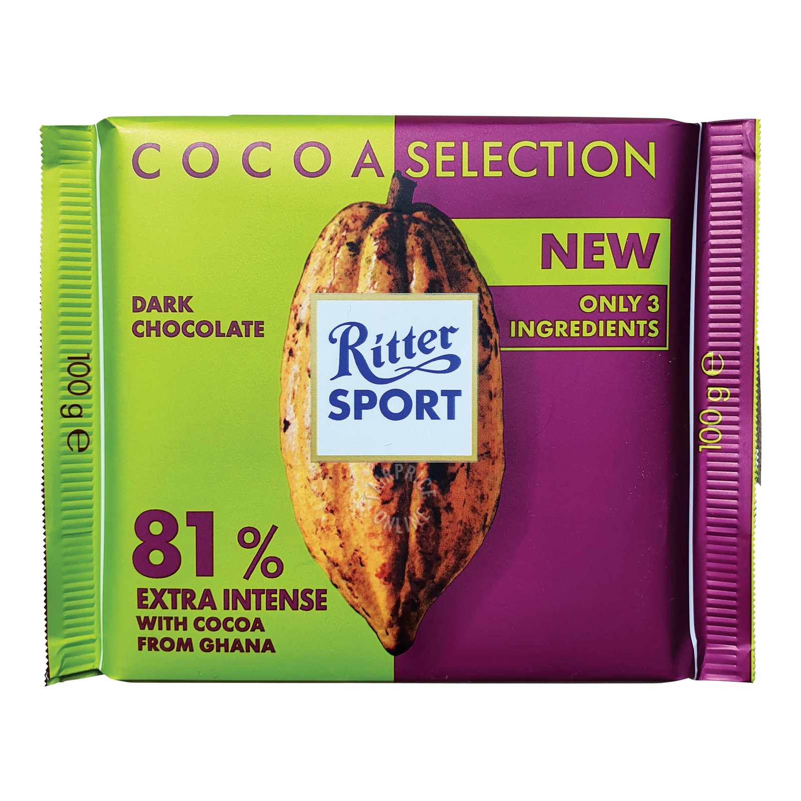 Ritter Sport Dark Chocolate Extra Intense 81 NTUC FairPrice ritter-sport-dark-chocolate-extra-intense-81-ntuc-fairprice