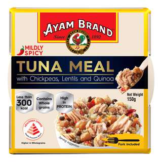 Ayam Brand Tuna Light Meal-Chickpeas-Lentils&Quinoa(MildlySpicy)