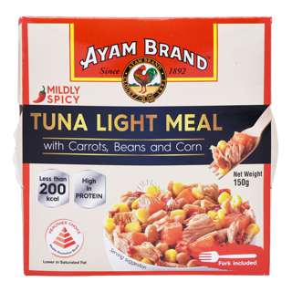 Ayam Brand Tuna Light Meal - Carrots, Beans & Corn (Mildly Spicy)