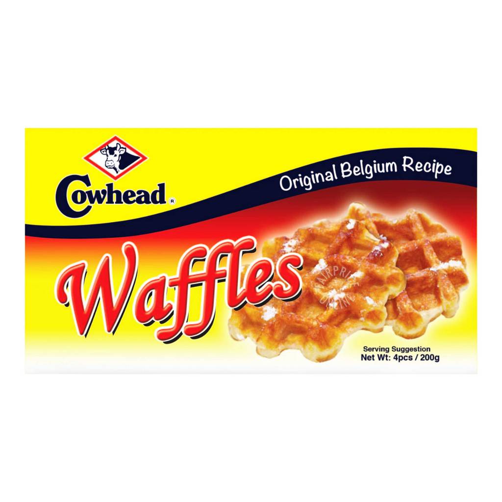 Cowhead Waffles Original Belgium NTUC FairPrice