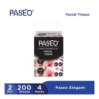 Paseo Elegant Facial Soft Pack Tissue - 2 Ply