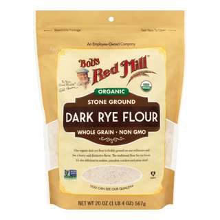 Bobs Red Mill Organic Rye Flour Dark