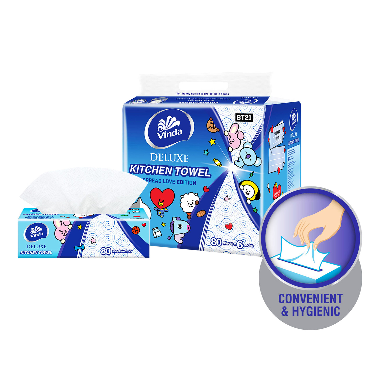 Vinda Deluxe Kitchen Towel NTUC FairPrice