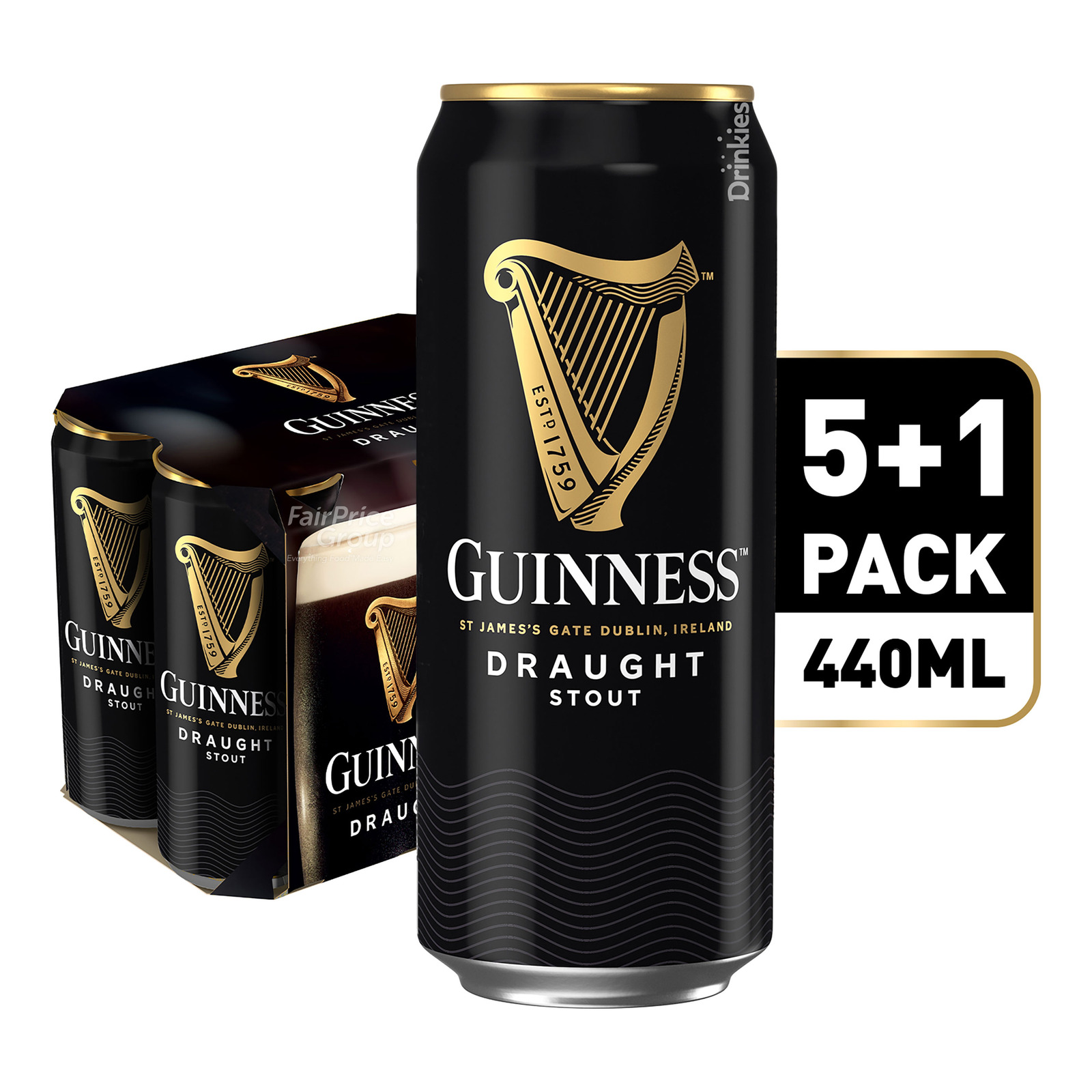 Guinness Can Beer - Foreign Extra Stout | NTUC FairPrice
