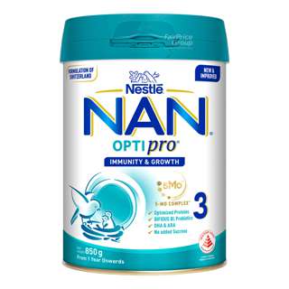 Nestle NAN OPTIPRO Toddler Growing Up Milk (Now with 5-MO Complex) - Stage 3
