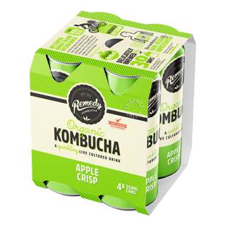Remedy Organic Kombucha Can Drink - Apple Crisp