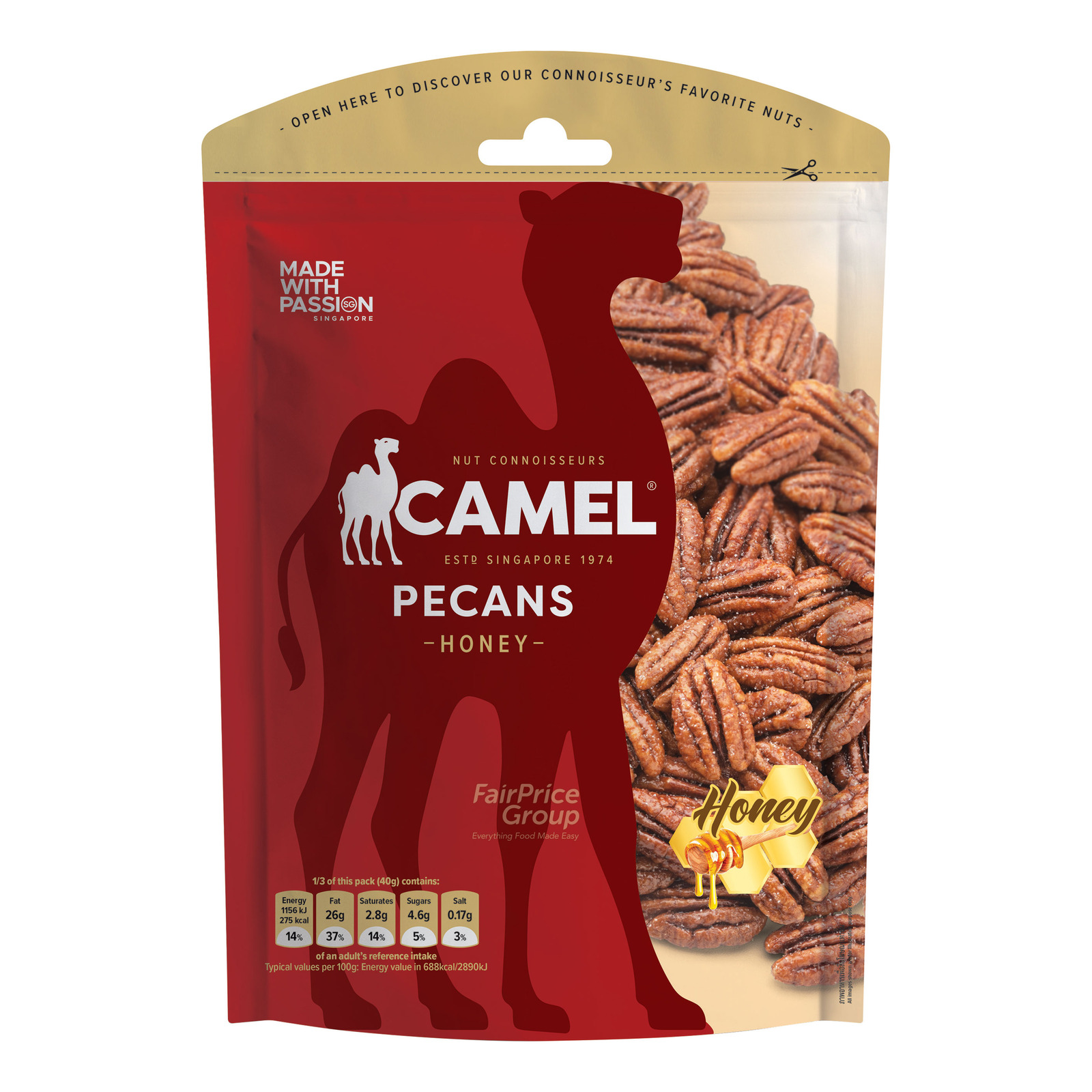 Camel Pecans - Honey