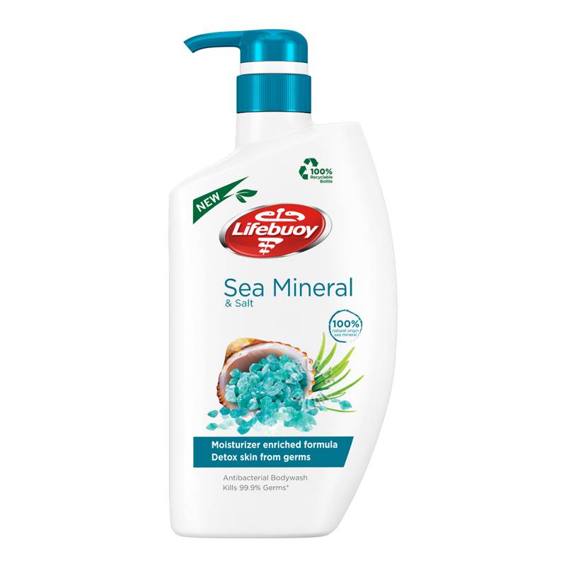 Lifebuoy Antibacterial Bodywash Sea Mineral & Salt NTUC FairPrice