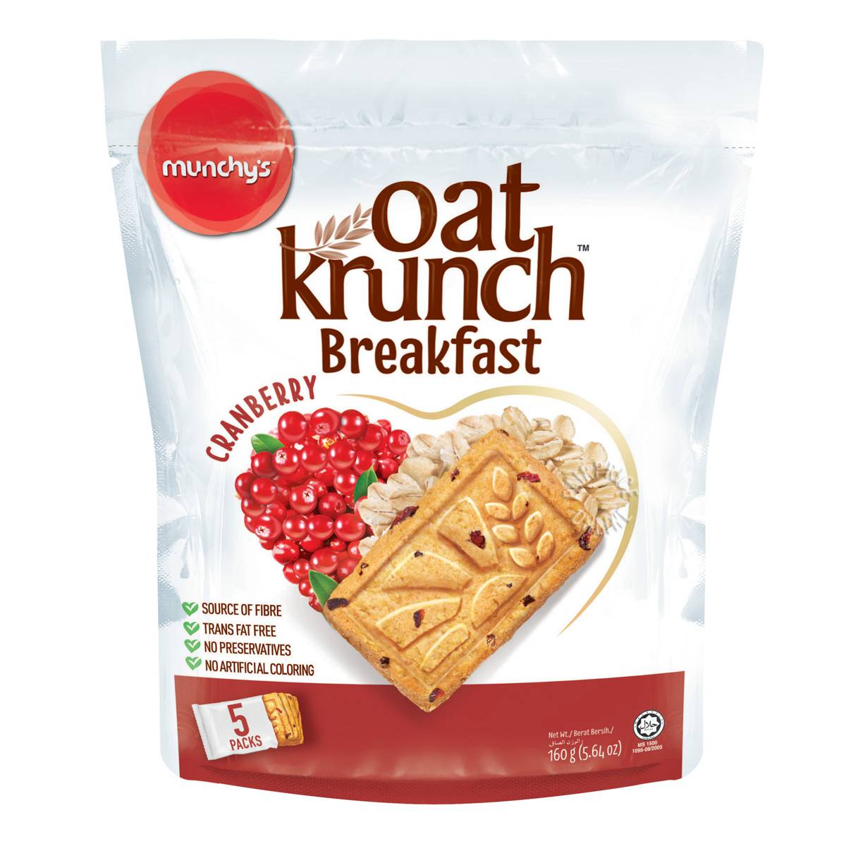 Munchy S Oat Krunch Breakfast Cranberry Ntuc Fairprice