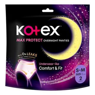 Kotex Overnight Panties - S - M