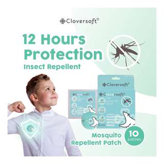 Cloversoft Plant-Based Mosquito Insects Repellent Patch