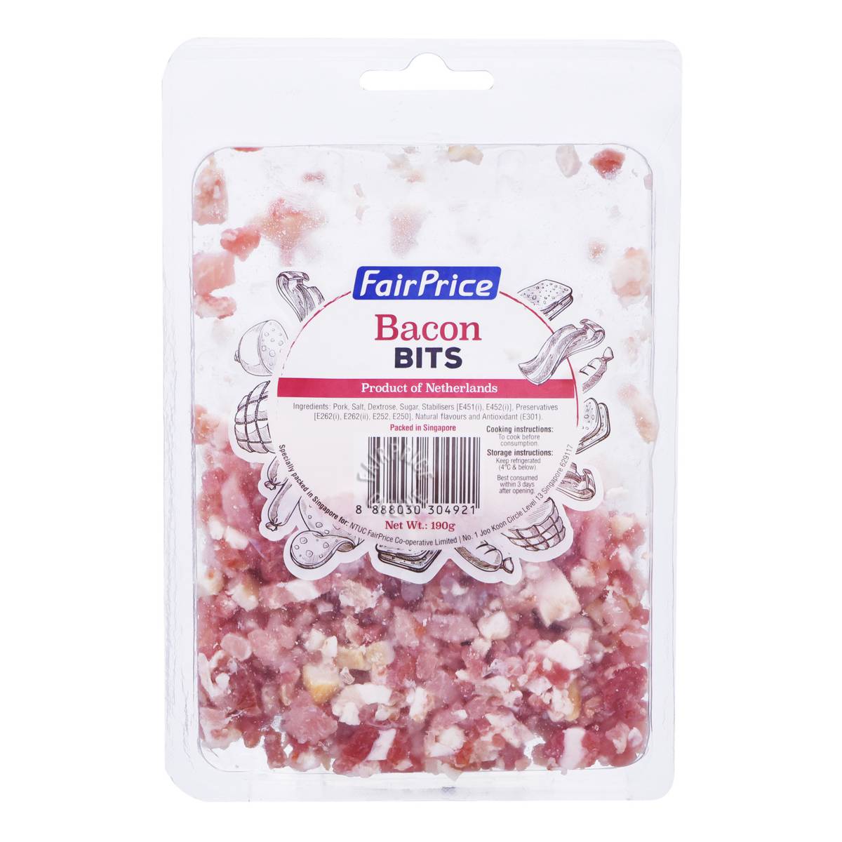 FairPrice Bacon Bits NTUC FairPrice