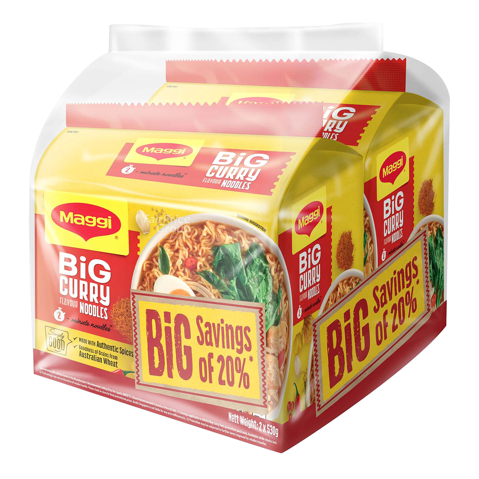 Maggi 2-Minute Instant Noodles - Tom Yum | NTUC FairPrice
